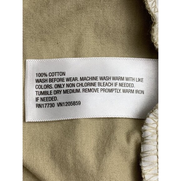 Cat & Jack Kids Boys Beige Chino Shorts With Pockets Cotton Size 5 - Picture 8 of 11